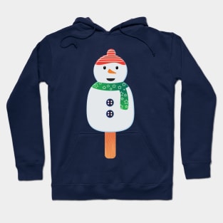 Christmas Snowman Festive Popsicle Hoodie